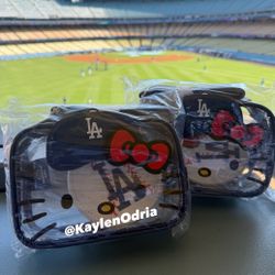 Dodgers Hello Kitty Crossbody Bag