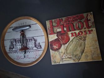 Wine Wall Decor Set