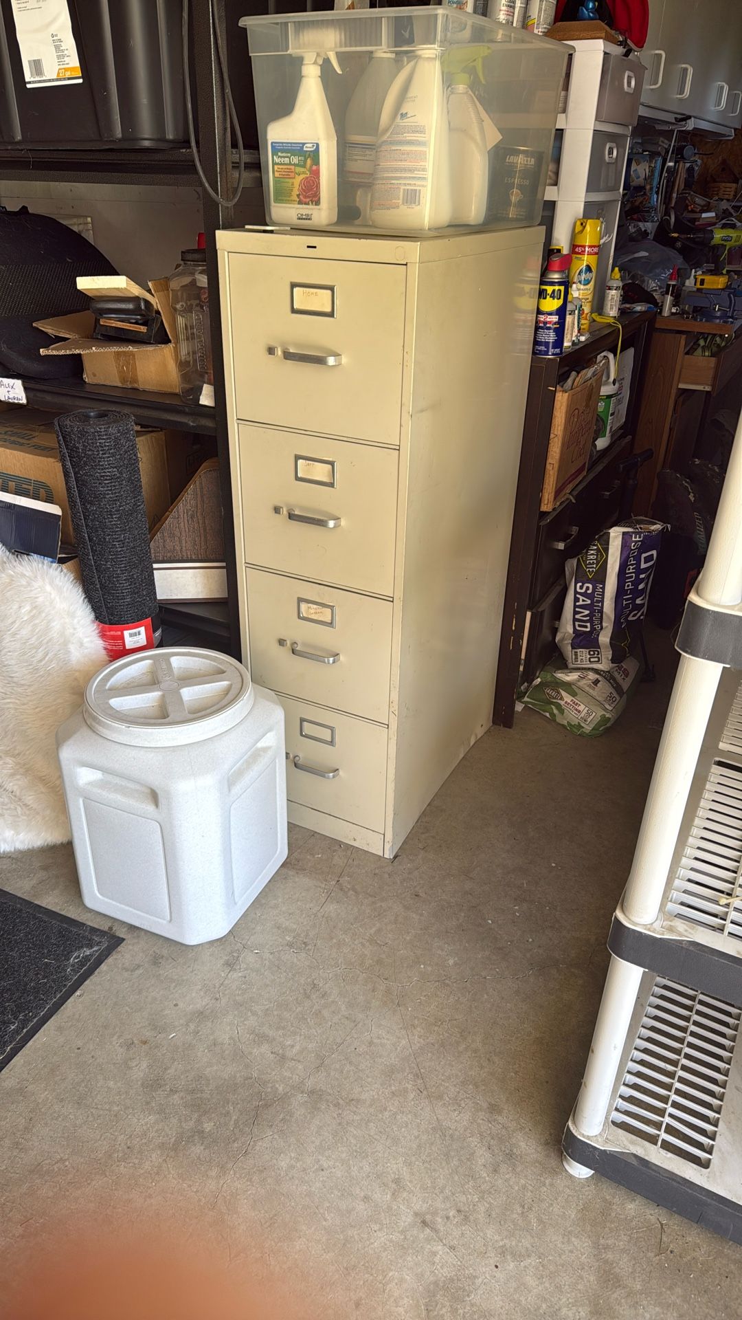 4 Drawer File Cabinet