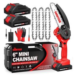 *New* Mini 6 Inch Chainsaw L-ion Powered