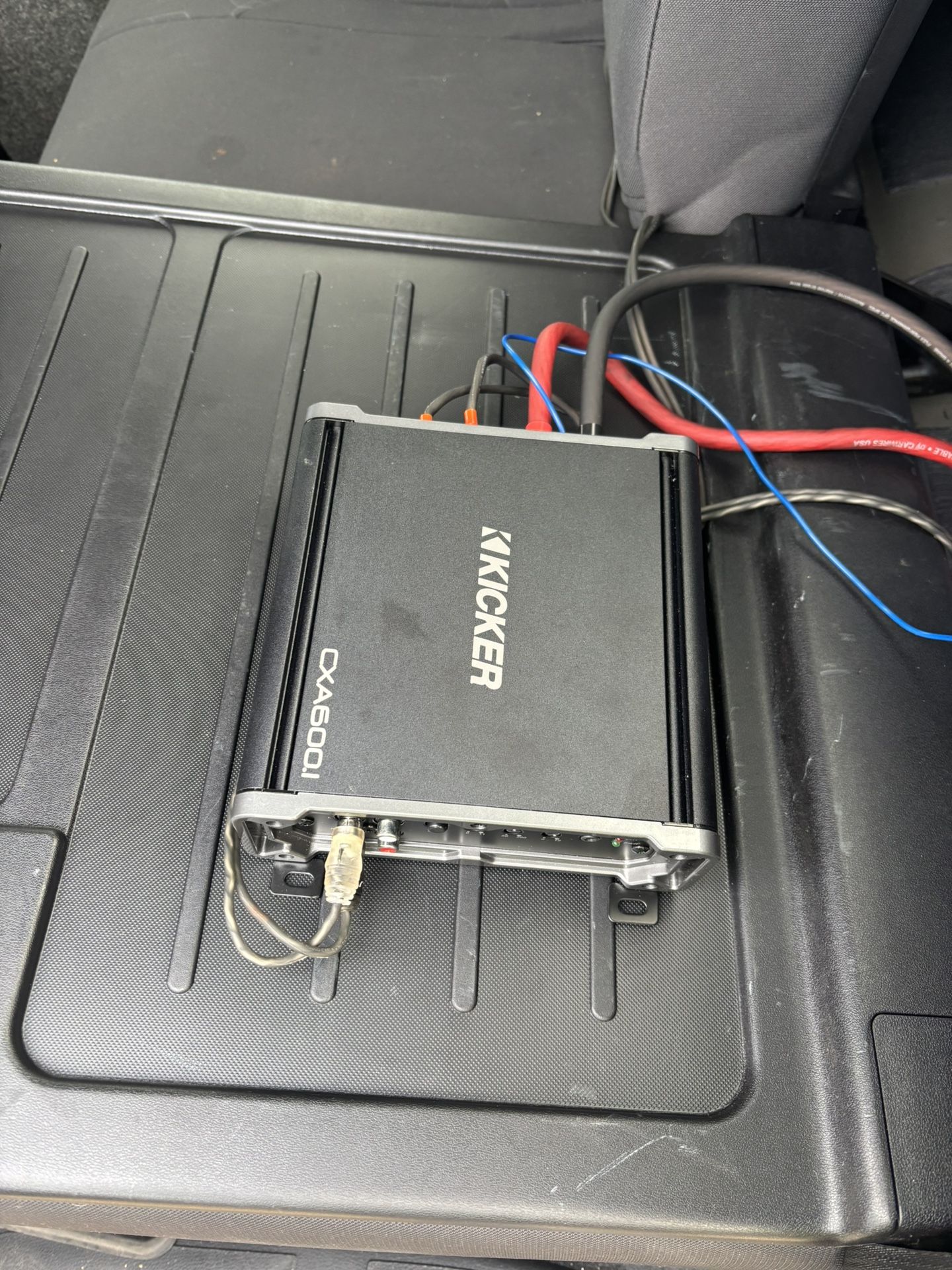 Kicker Sub Box And Amp