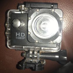 HD underwater camera GoPro style.