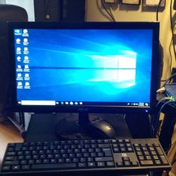 Super Fast Hp Desktops With SSD drives, 4Gb Of Ram, Windows 10 Professional,Office,Kodi,monitor,mouse,keyboard 
