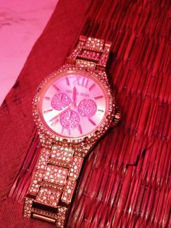 MICHAEL KORS MK6961 Camille Pavé Rose Gold-Tone Ladies Watch