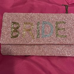 Wedding Day Bride Breaded Clutch