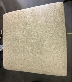 Oversized accent ottoman