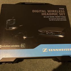 Sennheiser Stage Digital Wireless Headmic Set