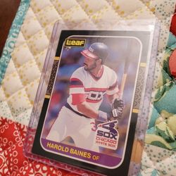 Harold Baines 1987 Leaf 1987 Donruss Baseball Cards 