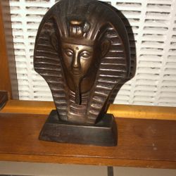 Pharaoh Statue Metal 
