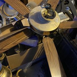 5 Used Ceiling Fans Work, $20 Each OBO