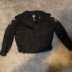 Official Licensed Joe Rocket Honda Motorcycle Riding Protective Jacket
