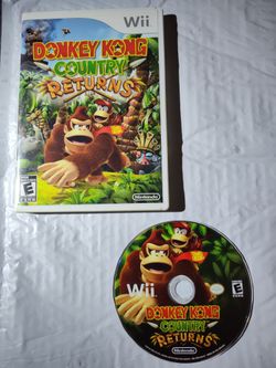 Nintendo Donkey Kong Country Returns Nintendo Wii CIB Complete
