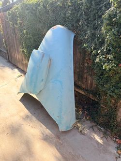 Vintage hood. Art deco 1940s Chevy Ford