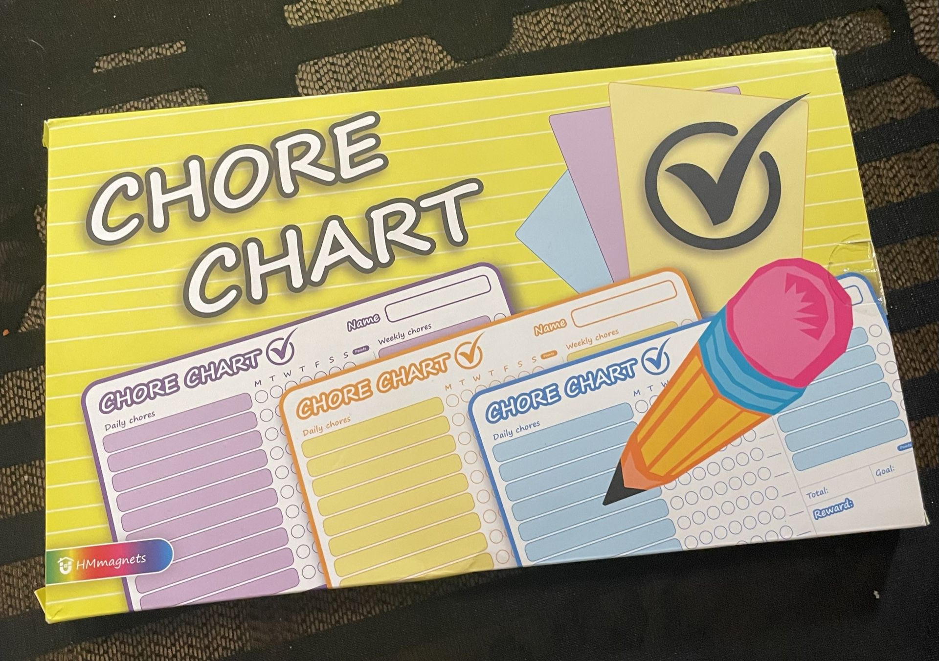 Chore Chart Magnetic 