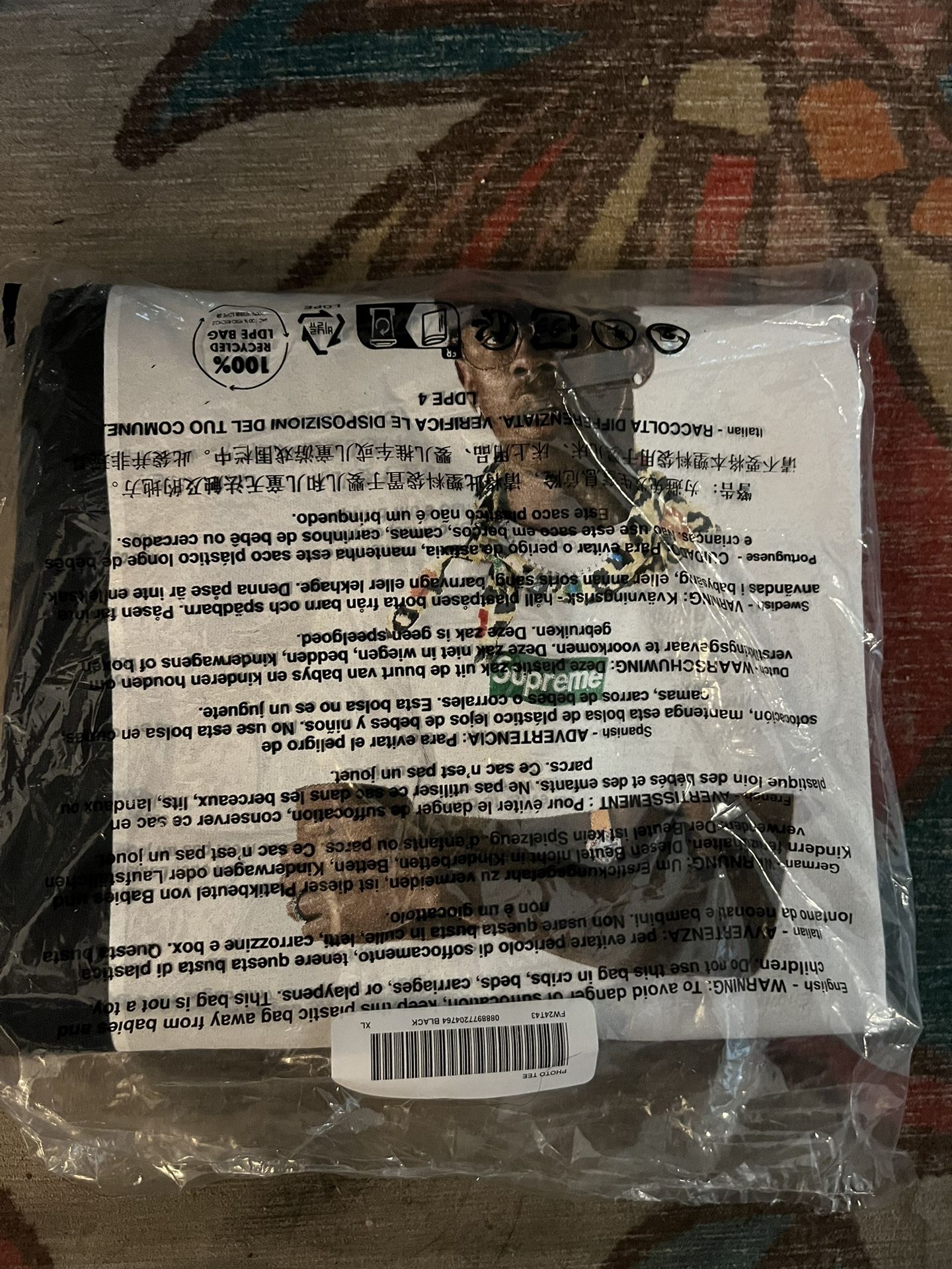 SUPREME TYLER THE CREATOR PHOTO TEE SHIRT