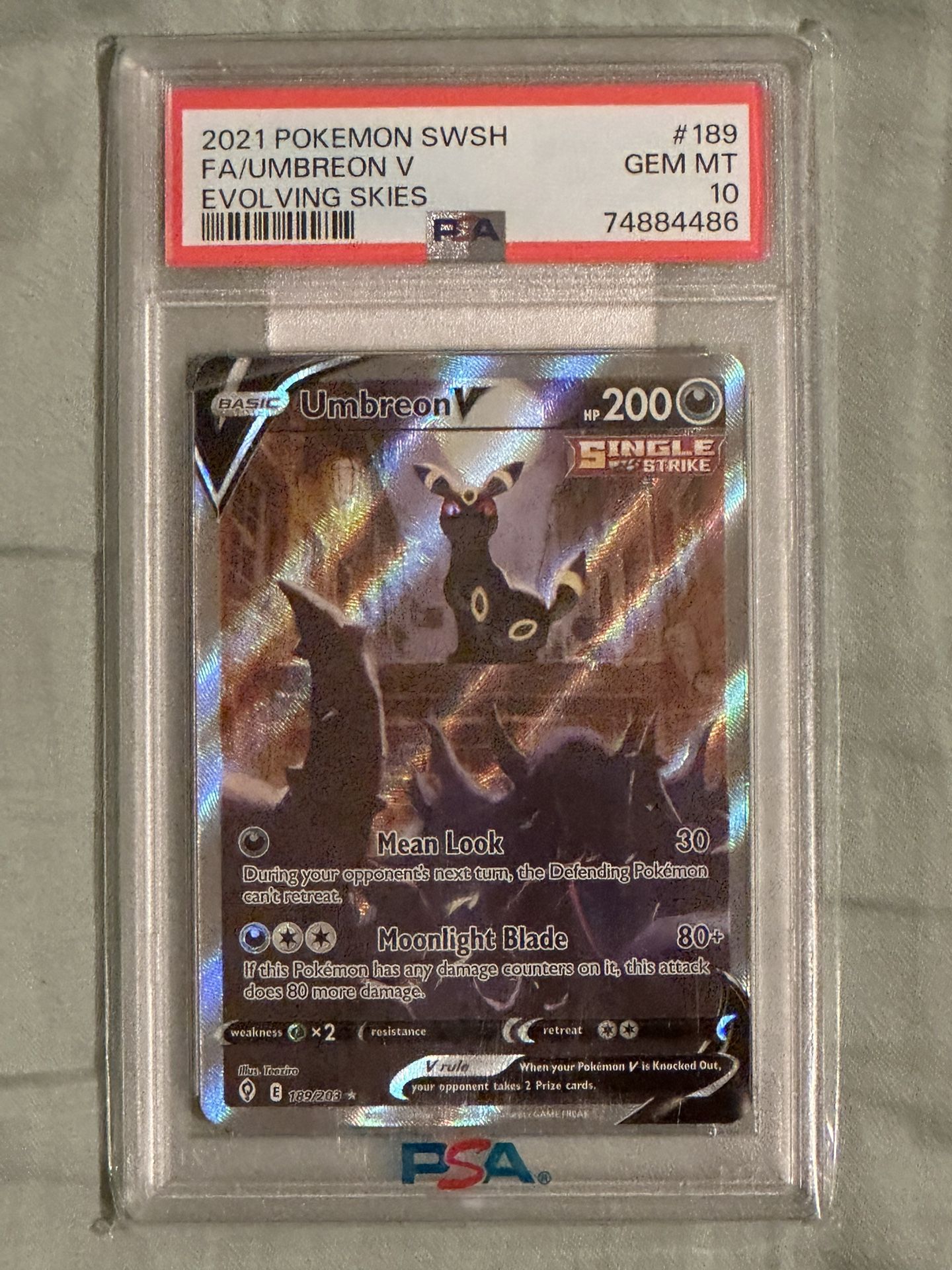 Umbreon V PSA 10