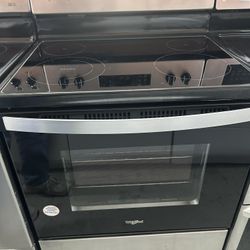 Stainless Glass Top Stove 