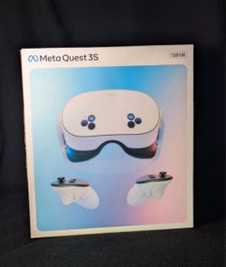 Meta - Quest 3S 128GB | VR Headset Without Wires — Thirty-Three Percent More Memory — 2X Graphical Processing Power - White