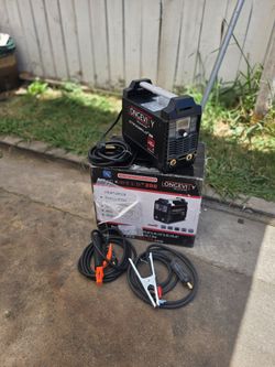 Ongevity 200-Amp 220V DC TIG/Stick Welder with Anti-Stick System