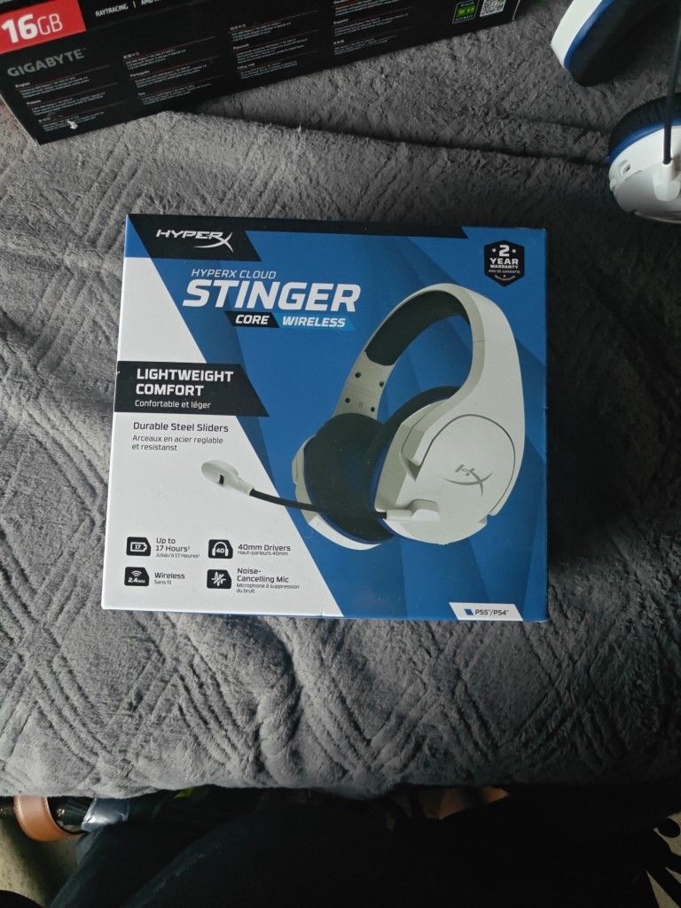 Hyper X Stinger Wireless Headphone Ps5