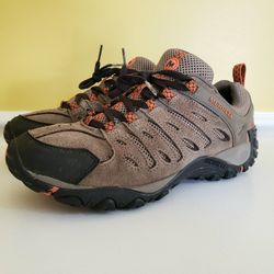 MERRELL Men's Crosslander 2 Casual Trail Hiking Shoes (9.5) Boulder/Orange 