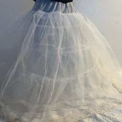 Crinolina Para Vestido De VX Años 