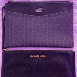 Michael Kors And Guess Wallets
