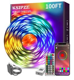 100FT RGB LED Strip Lights