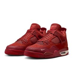 All Red Jordan 4’s