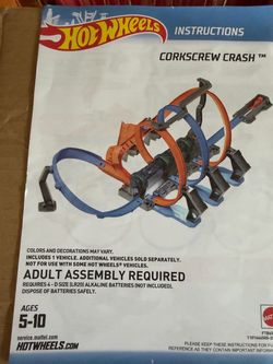 Criss Cross Crash Set & Track Builder System