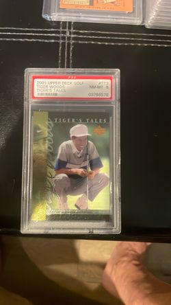 2001 upper deck golf trading card