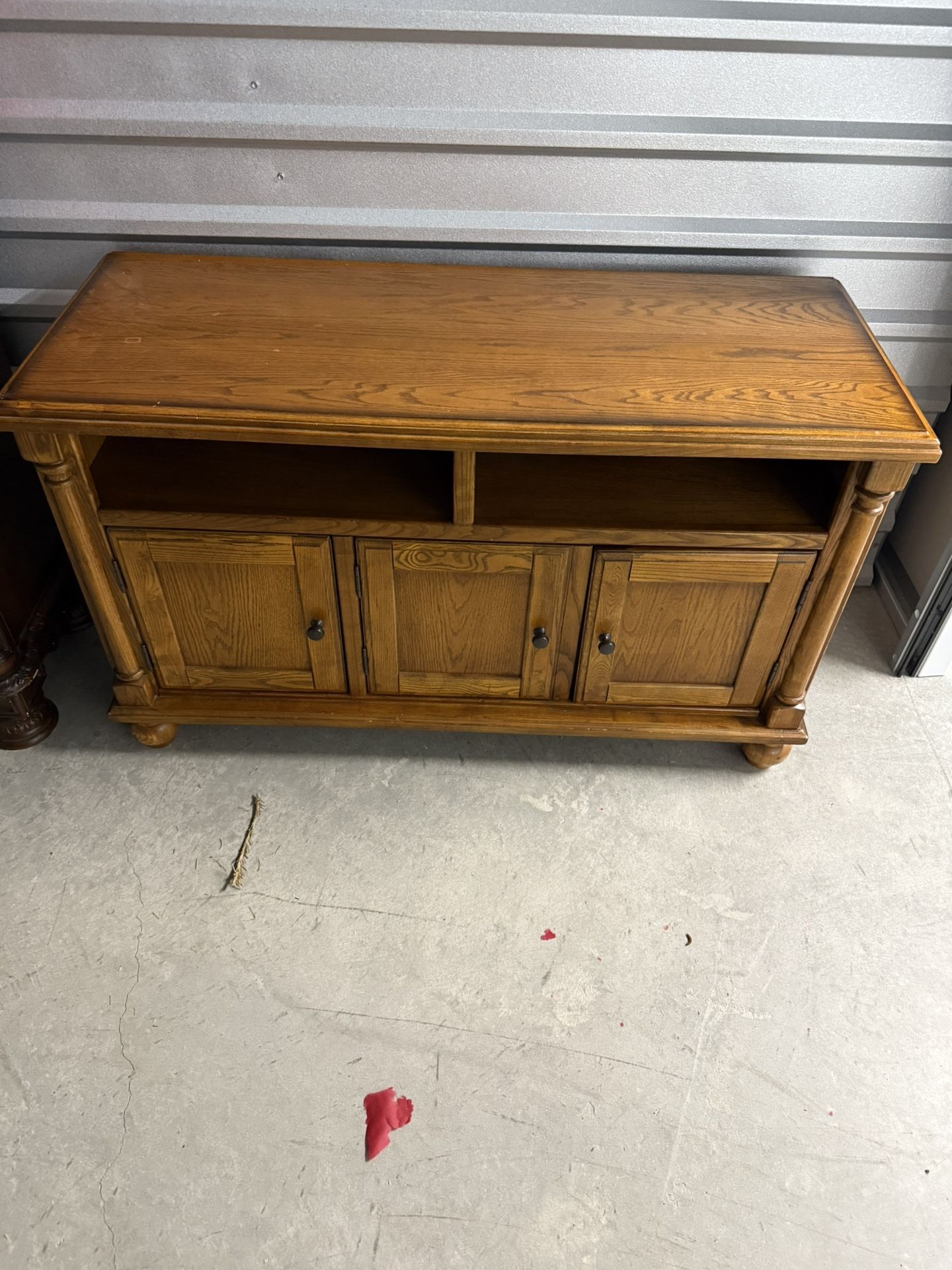 Wood TV stand / Entertainment Center