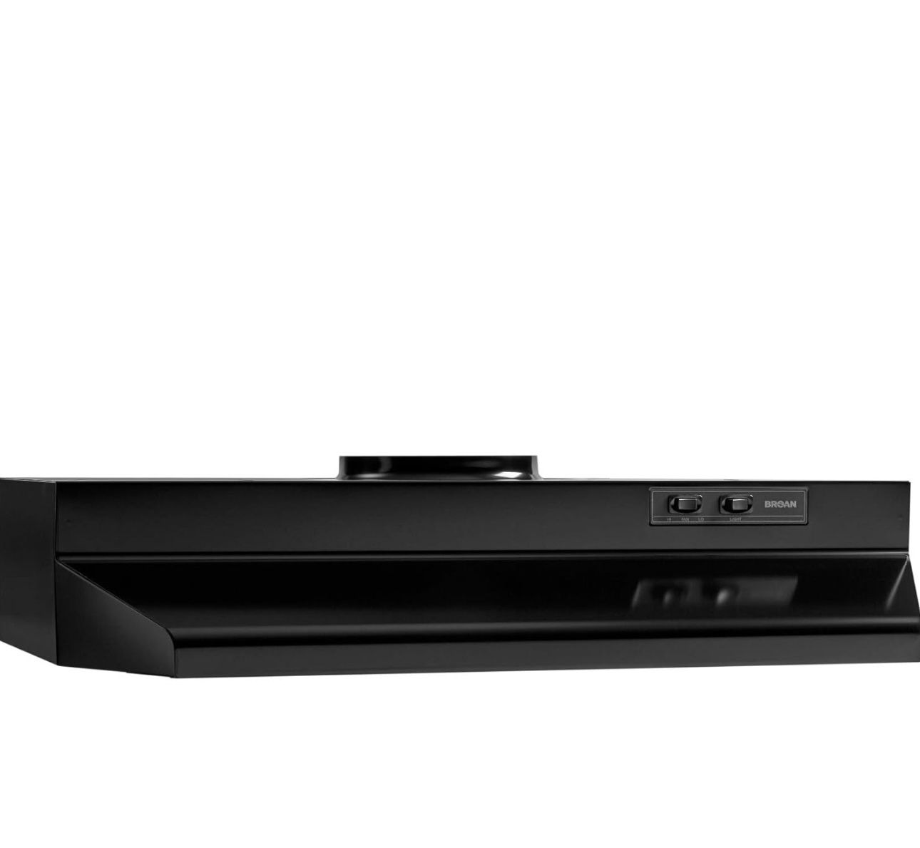 Broan-NuTone 423023 Insert 30-inch Under-Cabinet Range Hood with 2-Speed Exhaust Fan and Light, Black