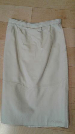 Genuine Leather skirt
