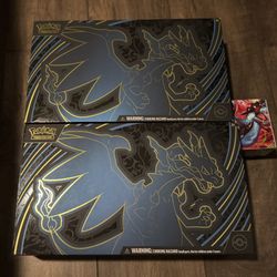 Mega Charizard X EX UPC x2 as shown