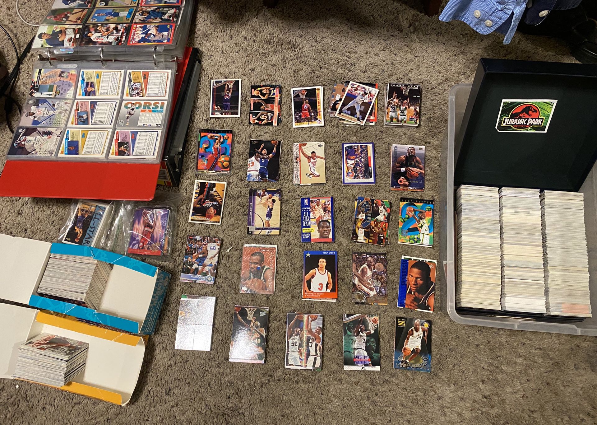 Baseball & Basketball Trading Cards Collectors