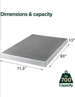 Cal king Box spring