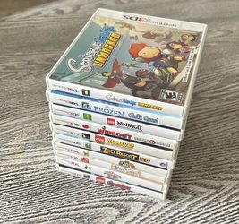Lot of 10 Nintendo 3DS games- Low Price.  $25 gets them all