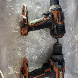 Ridgid Gen 5X 18v Drill & Impact Driver Set, Tools only