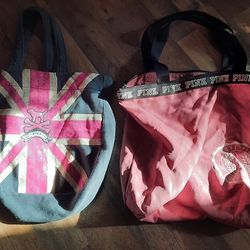 PINK brand Tote Bags Lot of 2 