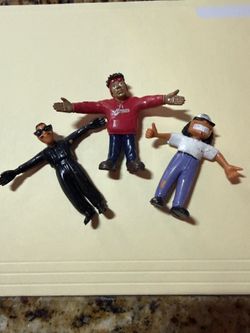 Set of 3 bendable homies