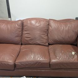 Free Leather Couch