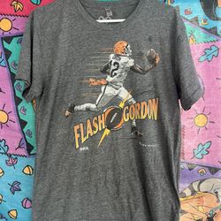 size medium football t shirt- flash gordon 