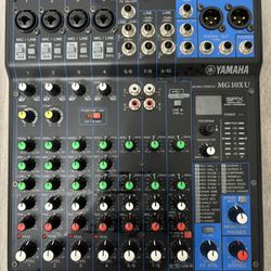 Yamaha MG10XU 10-channel Mixer with USB and FX