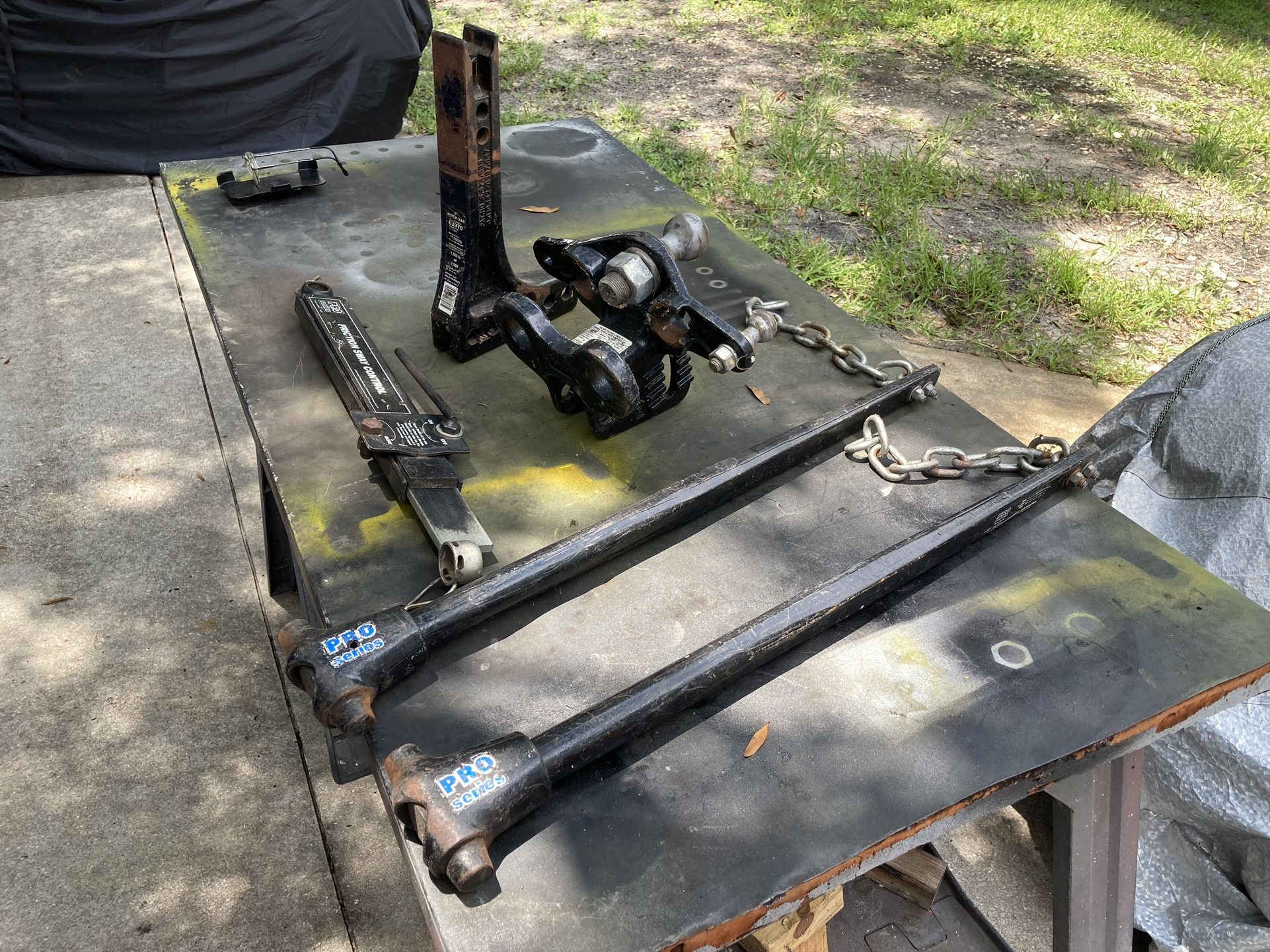 Trailer Friction Sway Control Setup