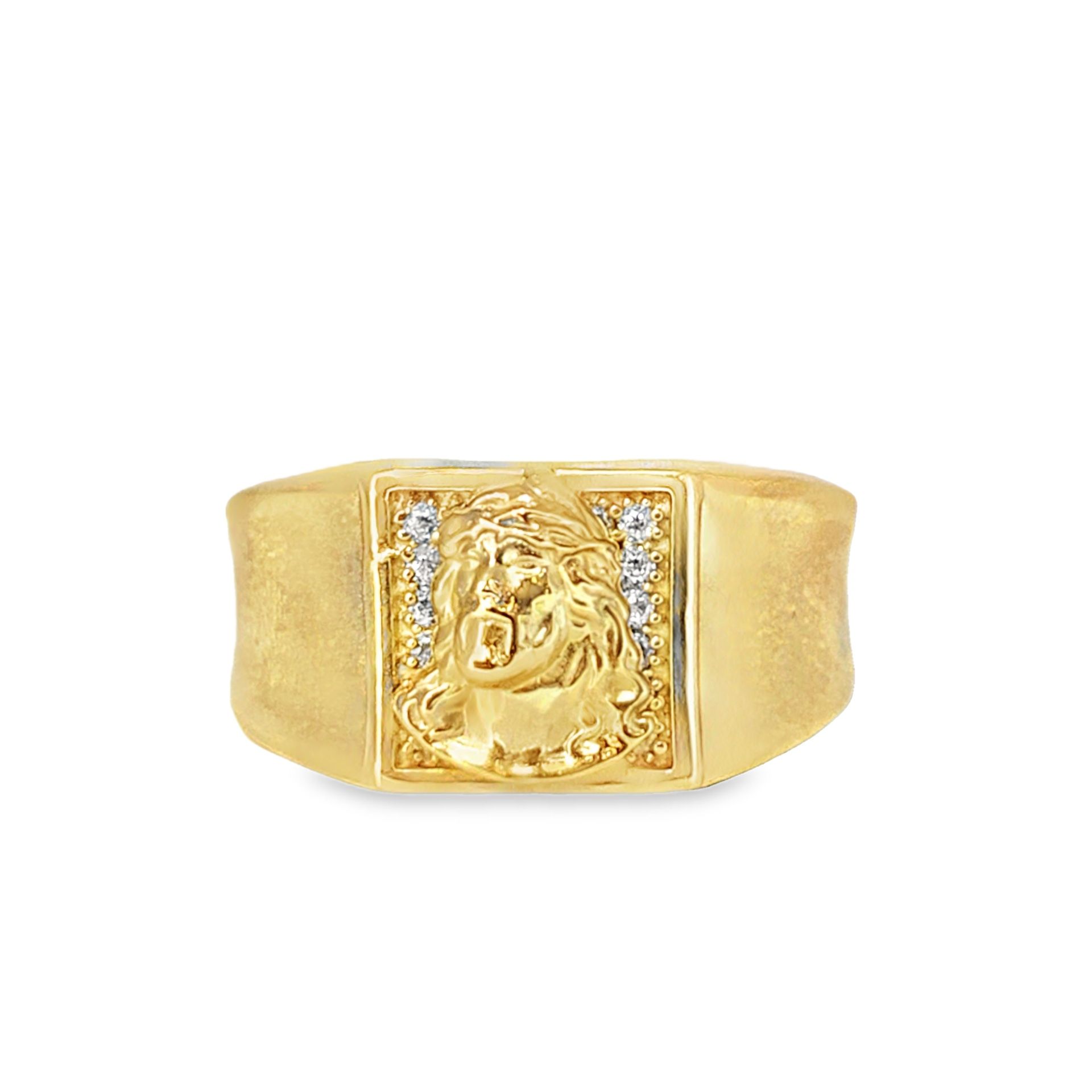 10k Yellow Gold Signet Ring
