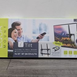 EquaMount Tilting TV Wall Mount designed for 22" to 50" (56-127cm) TVs