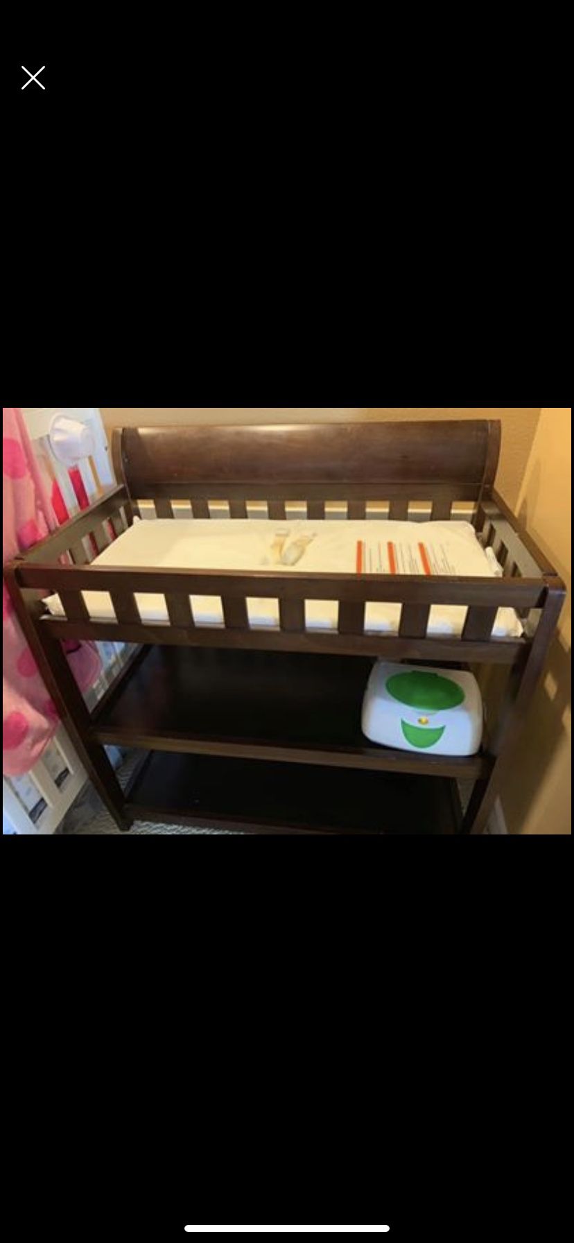 Wooden Changing table