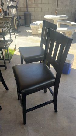 Table height chairs