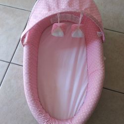 Portable Baby Girl Bassinet
